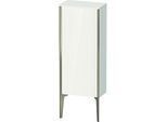 Duravit XViu Halbhochschrank XV1305LB122 40x24x89cm, champagner matt, Tür links, weiß hochglanz
