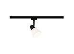 Schienensystem-Strahler Urail Caps Opal/Schwarz max. 20 Watt