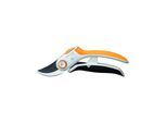 Fiskars Bypass Gartenschere Metall (P751) Plus PowerLever (1057172)