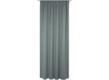Vorhang WIRTH "Wiessee", grün, B:150cm H:355cm, Baumwolle, Leinen, Modal, Gardinen, Vorhang, nach Mass