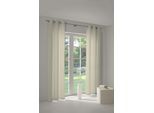 Vorhang WIRTH "Sepino" Gr. 4, beige, B:132cm H:245cm, Jacquard, Obermaterial: 75% Polyester, 25% Baumwolle, Gardinen, Vorhang