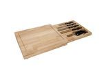 Messer-Set NOUVEL "Grill-Messerset", bunt, Holz, Stahl, Kochmesser-Sets, Messer-Set, Holzart: Gummibaum