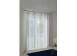Vorhang WIRTH "TARA" Gr. 13, blau, B:300cm H:225cm, Polyester, Gardinen, Vorhang, Store