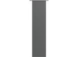 Schiebegardine NEUTEX FOR YOU "Galena Uni" Gr. 2, grau (anthrazit), B:57cm H:175cm, Polyester, Gardinen, Schiebegardine, inkl. Befestigungszubehör, Breite: 57 cm