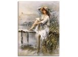 Artland Wandbild »Wasserseite« Frau 1 Stk. tlg. als Leinwandbild, Poster, Wandaufkleber in verschied. Grössen