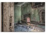 Artland Wandbild »Lost Place - einsamer Stuhl« Fenster & Türen 1 Stk. tlg. als Alubild, Outdoorbild, Leinwandbild, Poster, Wandaufkleber