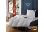 Excellent Daunenbettdecke »Wien, Bettdecken für Sommer und Winter, Decke« warm Füllung 90Daunen10Federn 1 Stk. tlg. Bettdecke 135x200 cm, made in Germany, allergiker geeignet (Hausstaub)