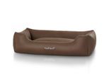 Tierbett KNUFFELWUFF "Sidney Kunstleder XXXL, 155 x 105 cm, Braun", braun, B/H/L: 105cm x 155cm, Tierbetten, Tierbett