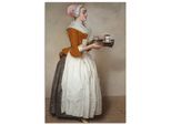 Artland Wandbild "Das Schokoladenmädchen. Um 1744/45" Frau 1 Stk. tlg. als Alubild, Outdoorbild, Leinwandbild, Poster, Wandaufkleber