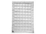 4-Jahreszeitenbett BILLERBECK "Faserduvet, Billerbeck, »Clivia 4-Saisons«", weiss (weiß), B:200cm L:210cm, Obermaterial: 100% Polyester, Bettdecken, 4-Jahreszeitenbett
