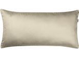 Kissenbezüge "Pure", beige (sand, beige, natur), B:40cm L:80cm, Satin, Obermaterial: 100% Baumwolle, SCHÖNER WOHNEN-KOLLEKTION, Kissenbezüge, Kissenbezüge, 2-teilig, aus Baumwolle