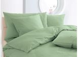 Bettbezug NOBILIUM "Oni, 100 % Baumwoll-Satin", grün (hellmint), B:240cm L:240cm, Satin, Obermaterial: 100% Baumwolle, Bettbezüge, Bettbezug, verdeckter Reissverschluss