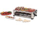 ohmex Raclette "Raclette Grill 4 in 1" 8 Stk. Raclettepfännchen 1.500 W