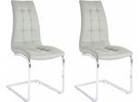 INOSIGN Freischwinger »Lola« (Set) 2 Stk. Kunstleder 2 oder 4 Stück, Bezug in Kunstleder oder Samtsoff, chrom Metallgestell