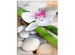 Artland Wandbild »Zen Orchidee« Zen 1 Stk. tlg. als Alubild, Outdoorbild, Leinwandbild, Wandaufkleber, versch. Grössen