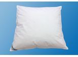 Federkopfkissen DREAMS "Karpaten", weiss (weiß), B:80cm L:80cm, Bezug: 100% Baumwolle, Kopfkissen, Federkopfkissen