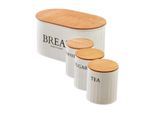 Brotkasten "Hermia M0265" 4 Stk. tlg.