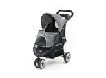 Hundebuggy "Innopet Buggy Allure Onyx", schwarz, Metall, Nylon, Kinderwagen, Hundebuggy
