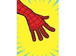 Komar Bild »Marvel PowerUp Spider-Man Hand« Disney 1 Stk. tlg. Wandbild zur Dekoration im Kinderzimmer - ohne Rahmen