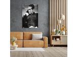 queence Acrylglasbild »Paul Newman« Film Foto Mann Portrait Schwarz-Weiss Stars Fine Art-Print in Galeriequalität