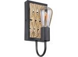 Wandleuchte 15679W in Schwarz max. 60 Watt Wandlampe