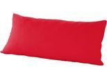 Kissenbezug PRIMERA "Primera Mako-Feinjersey Kissenbezug im Doppelpack", rot, B:40cm L:80cm, Feinjersey, Obermaterial: 100% Baumwolle, Kissenbezüge, Kissenbezug, In vielen Uni-Tönen
