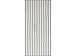 Strandtuch EGERIA "Pestemal", grau (light grau), B:80cm L:180cm, gewebte Ware, Obermaterial: 65% Baumwolle, 20% Polyester, 15% Viskose, Handtücher, 80x180 cm, mit Fransen