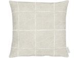 Dekokissen APELT "6300" Gr. 1, beige (goldfarben, natur, gemustert), B:40cm L:40cm, Obermaterial: 65% Polyester, 30% Viskose, 5% Polyacryl, Dekokissen_Sitzkissen_Kissenhüllen