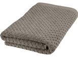 Duschtuch ROSS "Harmony", grau (flanell), B:70cm L:140cm, Frottier, Baumwolle, Handtücher, 100 % Baumwolle, Hoch Tief Struktur, viele Farben