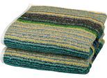 Handtücher ROSS "Missoni-Serie", bunt (multicolor), B:50cm L:100cm, Frottier, Baumwolle, Handtücher, aus feinster Baumwolle, dezente Streifen, Multifarben