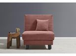 Sessel ELL + ELL "Enny", rot, B:85cm H:85cm T:100cm, 100% Polyester, Sessel, Sessel