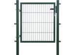 Zauneinzeltür GARDEN 'N' MORE "Einzeltor Excellent", grün, B:100cm H:80cm, Stahl, Tore, 83 cm hoch, grün