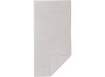 Handtücher EGERIA "Micro Touch", grau (hellgrau), B:50cm L:100cm, Walkfrottee, Obermaterial: 100% Baumwolle, Handtücher, Streifenbordüre, extrem saugfähig & flauschig, 100% Baumwolle