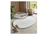 Badaccessoire-Set HEINE HOME, schwarz (natur, schwarz), Kunststoff, Polyester, Badaccessoires-Sets