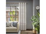 Vorhang NEUTEX FOR YOU "Libre-ECO", braun (leder), B:142cm H:295cm, Jacquard, Polyester, Gardinen, Breite 142 cm, nach Maß