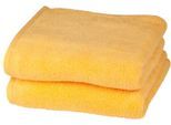 Handtücher ROSS "Sensual 9000", gelb (gingster), B:50cm L:100cm, Frottier, Obermaterial: 100% Baumwolle, Handtücher, mit Aloe-Vera-Öl veredelt