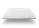 Topper MEISE.MÖBEL, weiß, B:180cm H:7cm L:200cm, Gelschaum, Topper