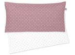 Kissenbezug IRISETTE "Jessica", rosa, B:80cm L:40cm, Mako-Satin, Obermaterial: 100% Baumwolle, Kissenbezüge, Kissenbezug, zeitlose Instagram-Blogger-Kollektion