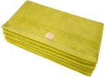 Gästehandtücher DYCKHOFF "Nature", grün (kiwi), B:30cm L:50cm, Frottier, Obermaterial: 100% Baumwolle, Handtücher