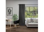 Vorhang NEUTEX FOR YOU "Linessa", grau, B:137cm H:290cm, Jacquard, Polyester, Gardinen, Schal mit verdeckten Schlaufen, Breite 137 cm, nach Maß