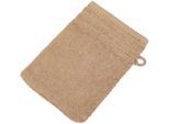 Waschhandschuh GÖZZE "Berlin", beige, B:17cm L:24cm, Frottier, Handtücher