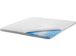 Topper MEISE.MÖBEL, weiß, B:160cm H:10cm L:200cm, Gelschaum, Topper