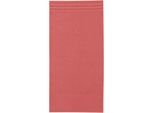 Handtücher KLEINE WOLKE "Royal, 1 Stück (50/100 cm)", rot (marsala), B:50cm L:100cm, Frottier, Baumwolle, Handtücher, Uni Farben, mit Bordüre, weich, auch in verschiedenen Sets erhältlich
