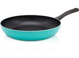 Bratpfanne KRÜGER "Aluminium Pfanne Bali", grün (mint), H:4,3cm Ø:20cm, Pfannen, Bratpfanne, für Induktions-Kochfelder geeignet