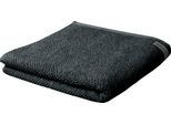 Duschtuch ROSS "Selection", grau (anthrazit), B:70cm L:140cm, Frottier, Obermaterial: 100% Baumwolle, Handtücher, 100 % Bio-Baumwolle