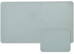 Organizer ZELLER PRESENT "Schreibtischunterlage inklusive Mousepad", grün (mint), B:70cm H:0,5cm T:40cm, PVC, Aufbewahrungsboxen, Kunstleder, leicht abwischbar