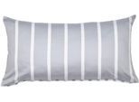 Kissenbezug JANINE "modernclassic 39028-28", grau (platin), B:40cm L:80cm, Mako-Satin, Obermaterial: 100% Baumwolle, Kissenbezüge, Kissenbezug, mit Reißverschluss