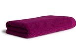 Duschtuch MÖVE "Bliss", lila (berry), B:67cm L:140cm, Walkfrottier, Obermaterial: 100% Baumwolle, Handtücher, Perlstruktur mit leichtem Massageeffekt