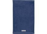 Gästehandtücher ROSS "Sinfonie", blau (denim), B:30cm L:50cm, Frottier, Obermaterial: 100% Baumwolle, Handtücher, in modernen Unifarben
