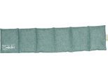 Wärmekissen HERBALIND "4077", grün, B:66cm H:2cm L:15cm, Bezug: 100% Baumwolle, Wärmekissen, 66x15 cm mit 6 Kammern, Füllung Getreidemischung mit Minze